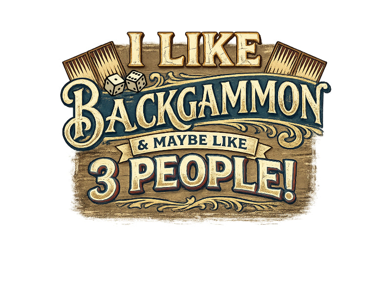I Like Backgammon & Maybe Like 3 People