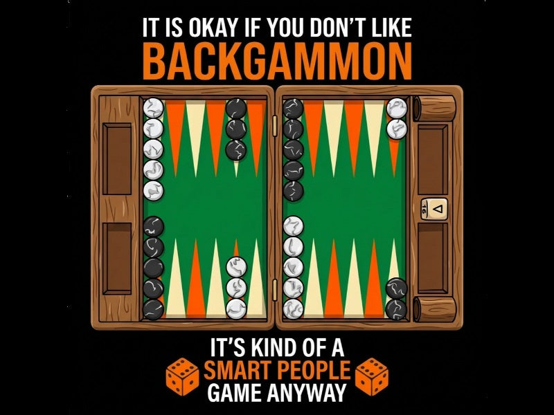 "It's Okay If You Don't Like Backgammon"