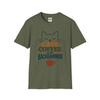 Cats, Coffee and Backgammon 1 T-Shirt