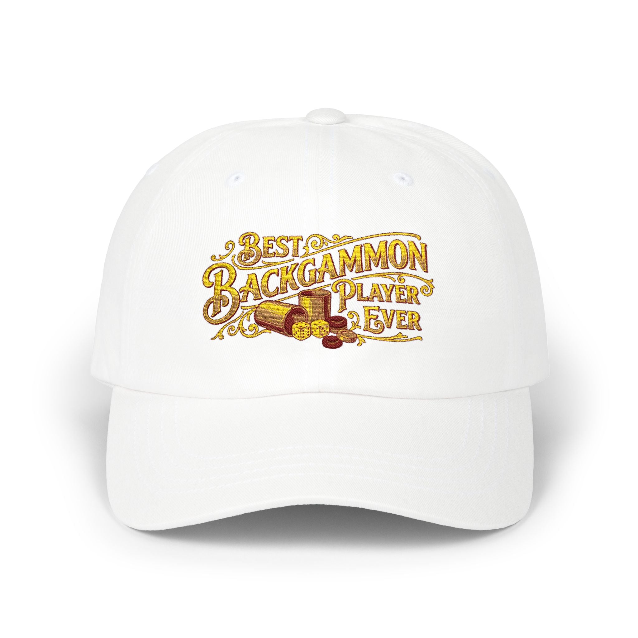 Best Backgammon Player Ever Classic Dad Cap