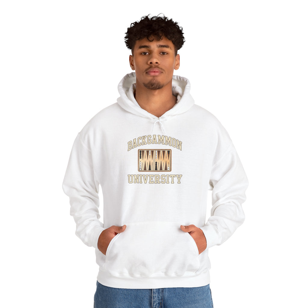 Backgammon University 2 Unisex Heavy Blend™ Hooded Sweatshirt