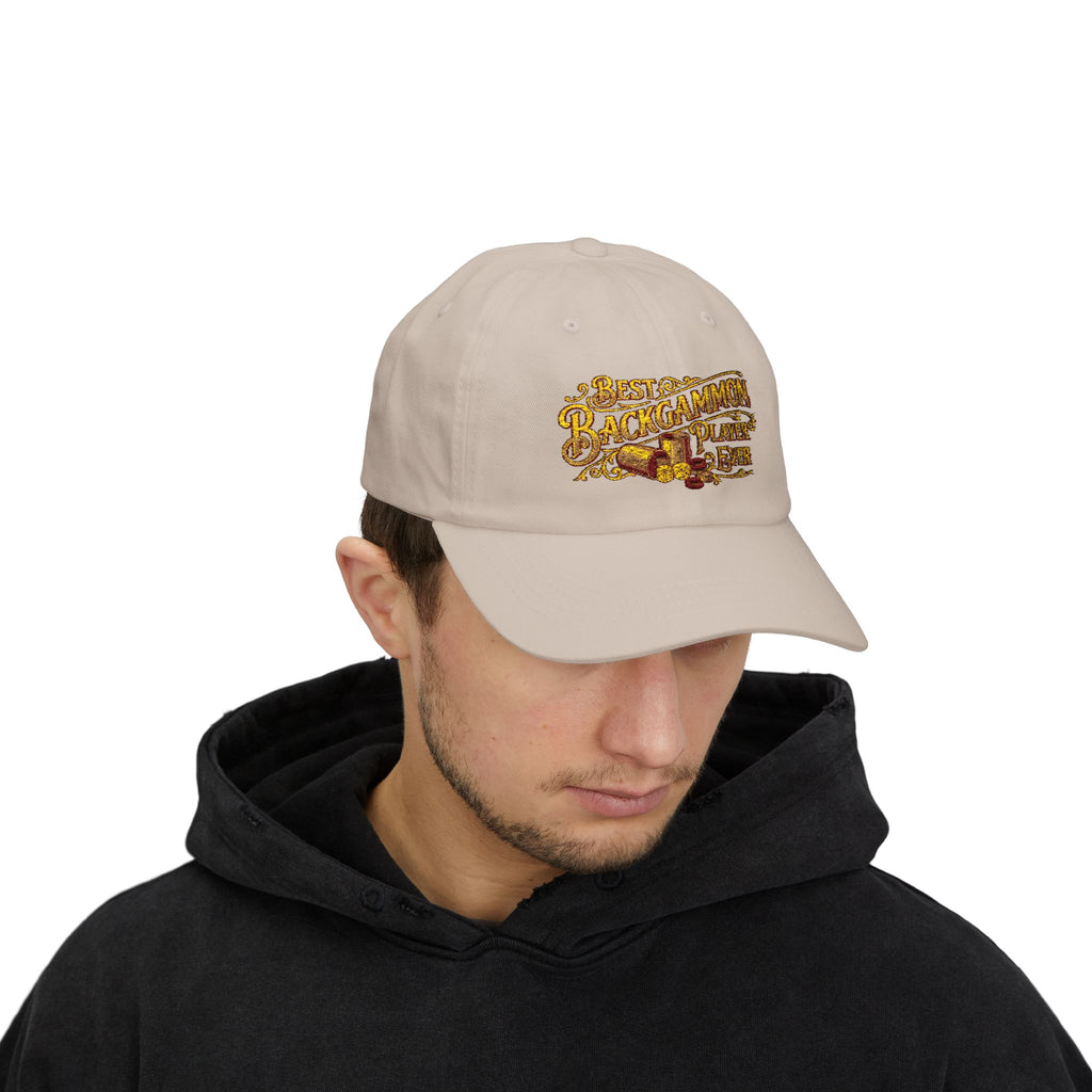 Best Backgammon Player Ever Classic Dad Cap