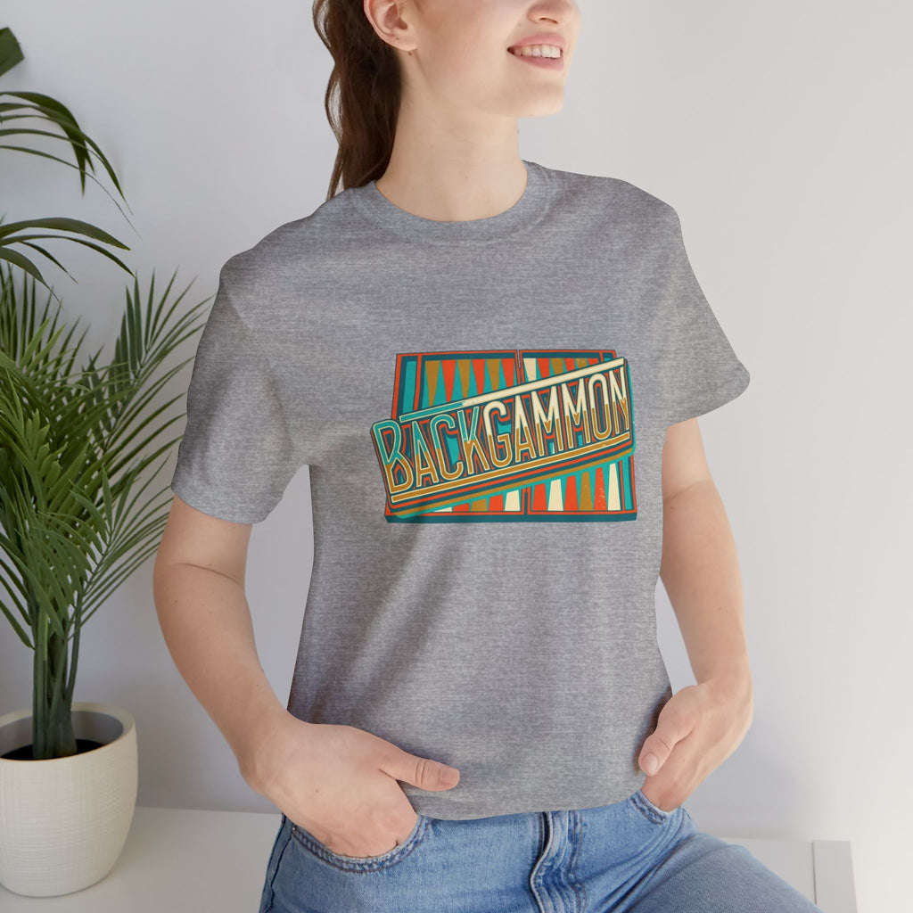 BackgammonT-Shirt — Vintage Retro Game Tee
