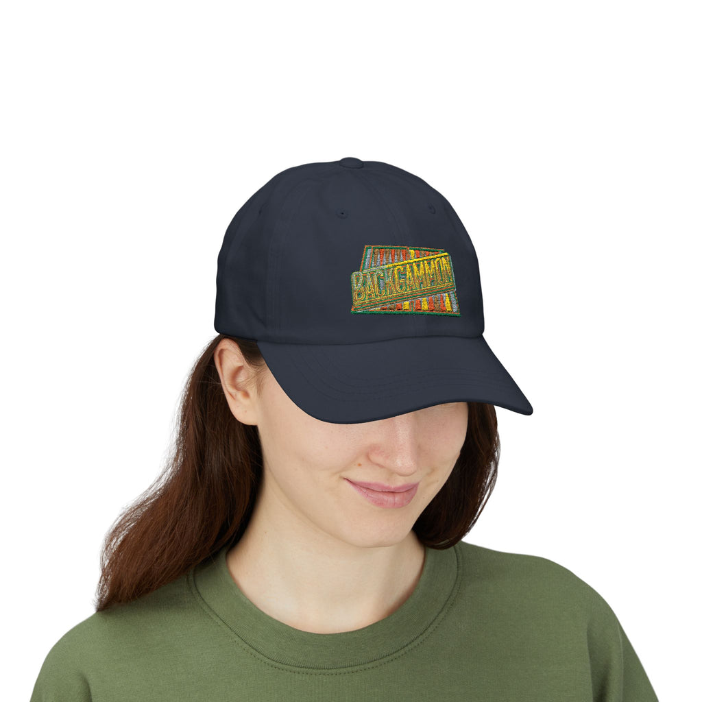 Backgammon Retro Baseball Hat