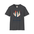 Backgammon Heart T-Shirt — "Kindness & Backgammon: Always a Good Move"