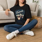 Nashville and Backgammon 2 T-Shirt — "Always a Good Idea" Vintage City Game Tee