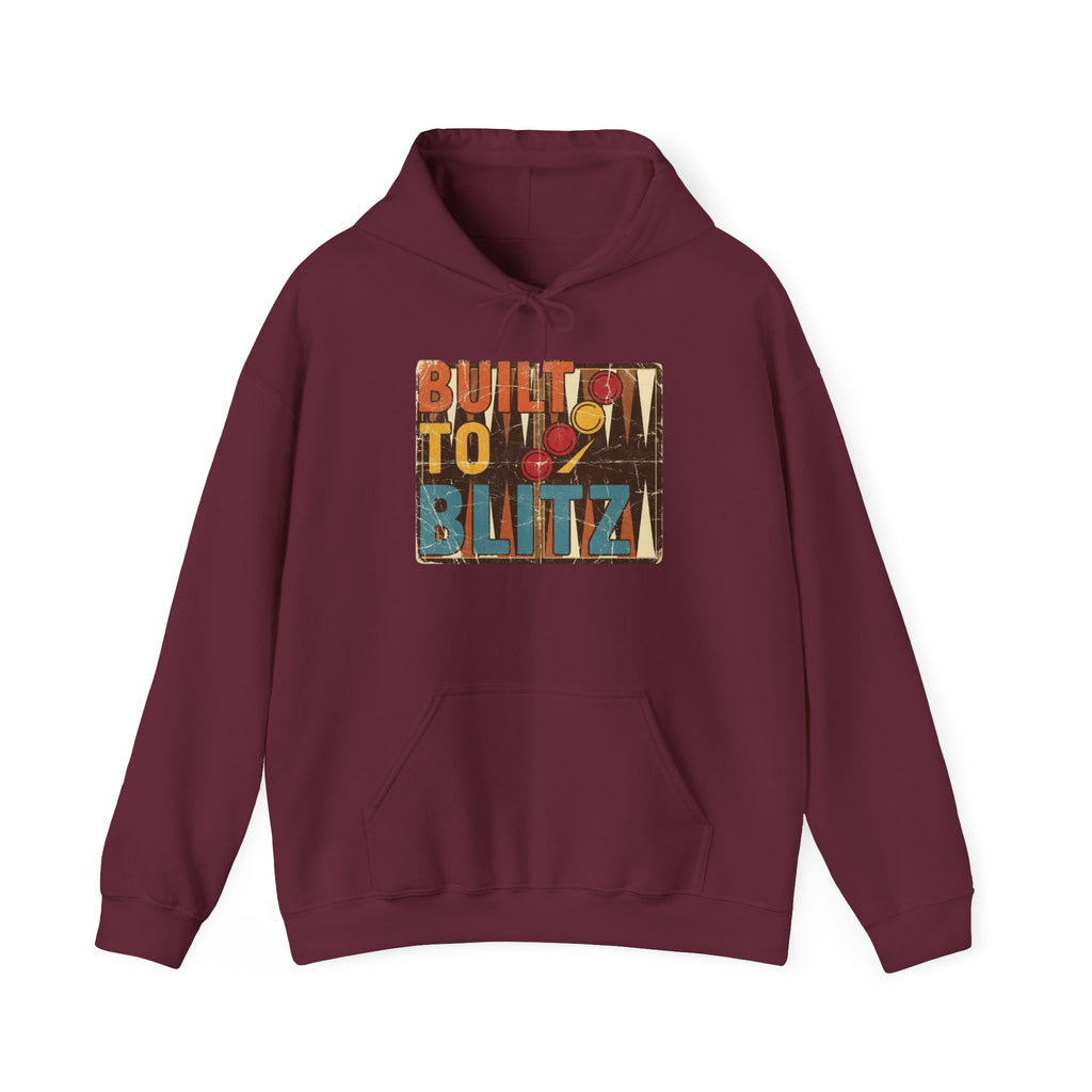 Built To Blitz Unisex Heavy Blend™ Hooded Sweatshirt