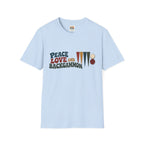Peace, Love and Backgammon T-Shirt