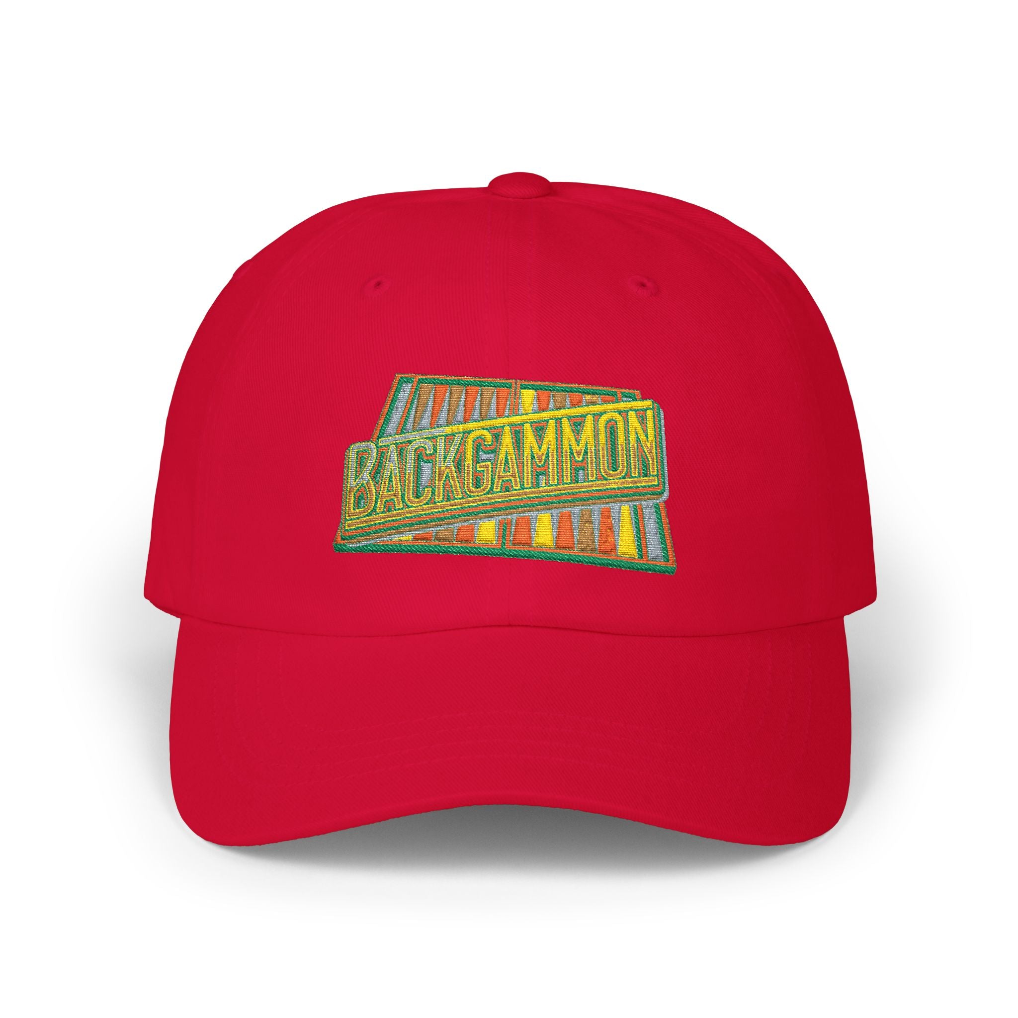 Backgammon Retro Baseball Hat