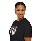 Backgammon Heart T-Shirt — "Kindness & Backgammon: Always a Good Move"