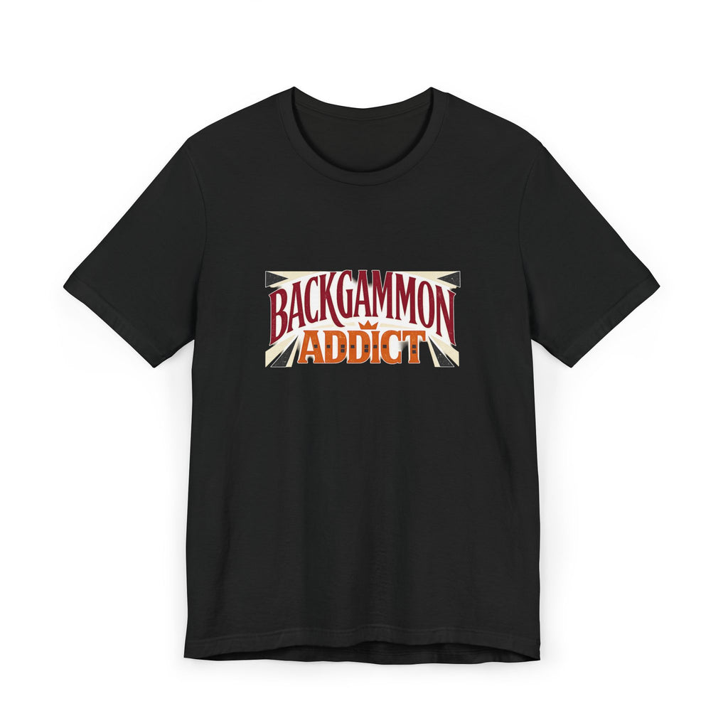 Backgammon Addict Unisex Jersey T-shirt