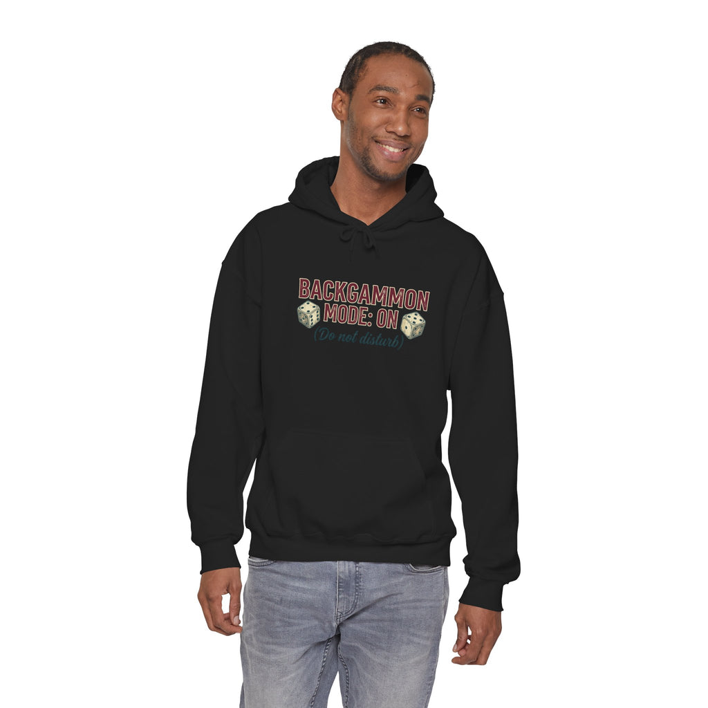 Backgammon Mode: On. Do Not Disturb Unisex Heavy Blend™ Hooded Sweatshirt