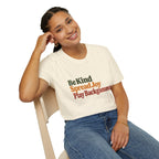 Backgammon T-Shirt — Be Kind Spread Joy Play Backgammon Tee