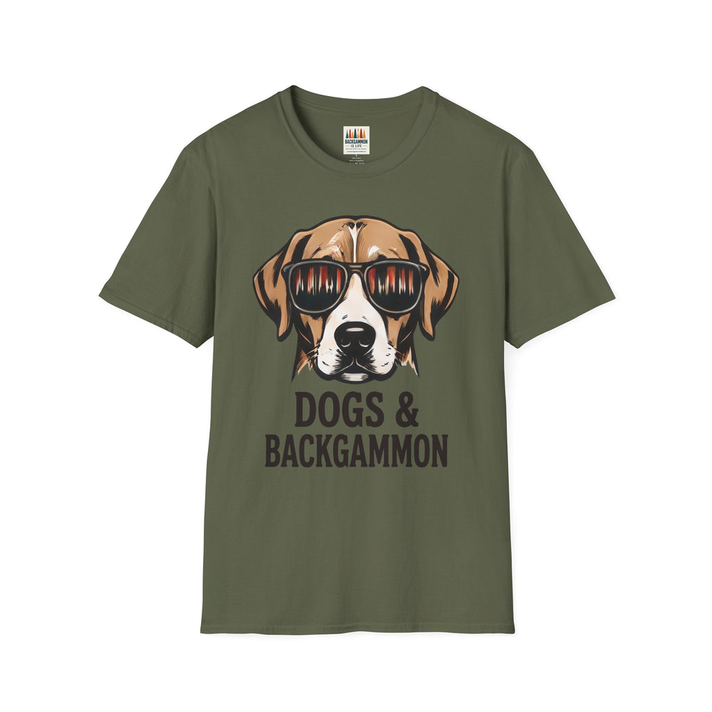 Dogs and backgammon T-Shirt