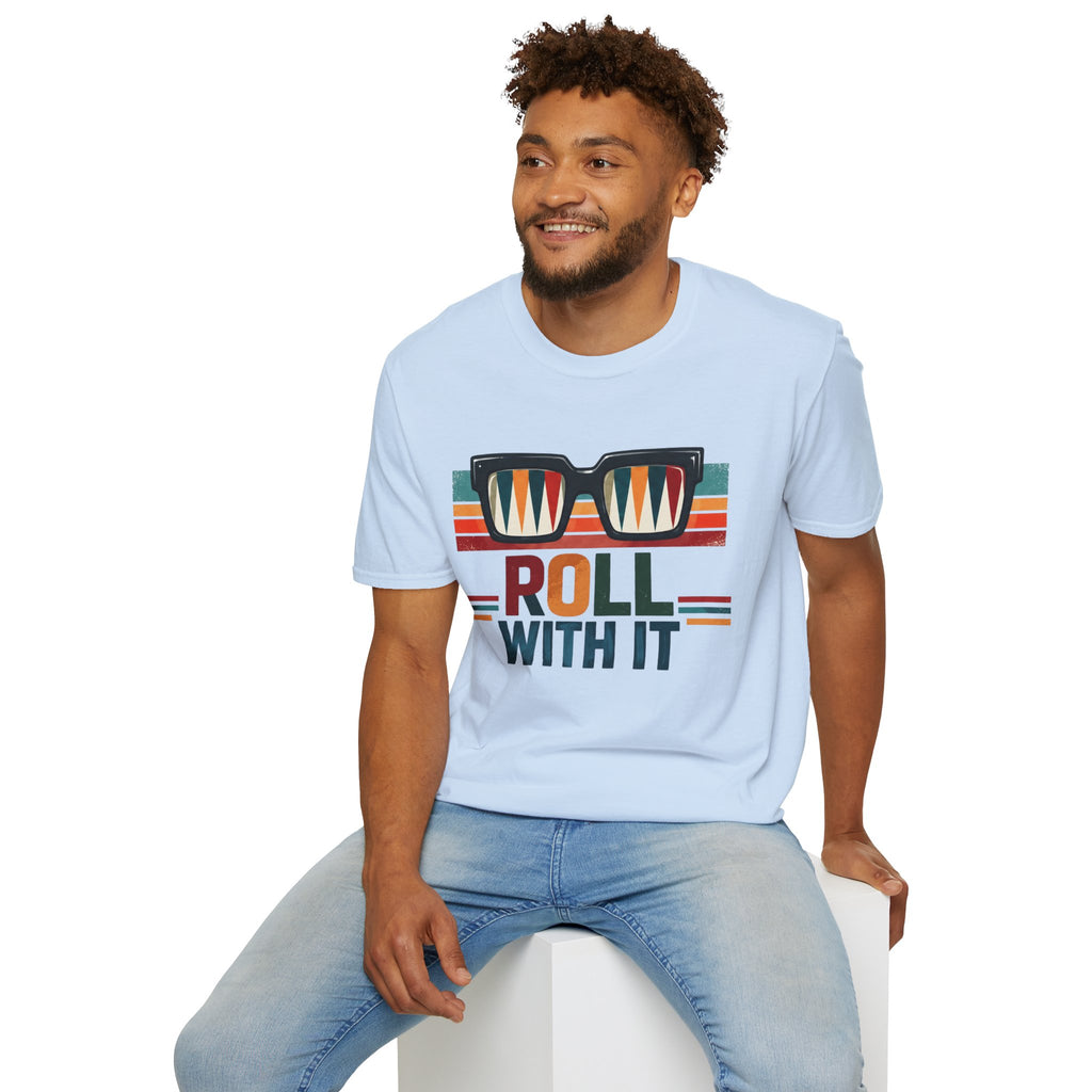Roll with it 2 T-Shirt — Retro Summer Vibes Graphic Tee