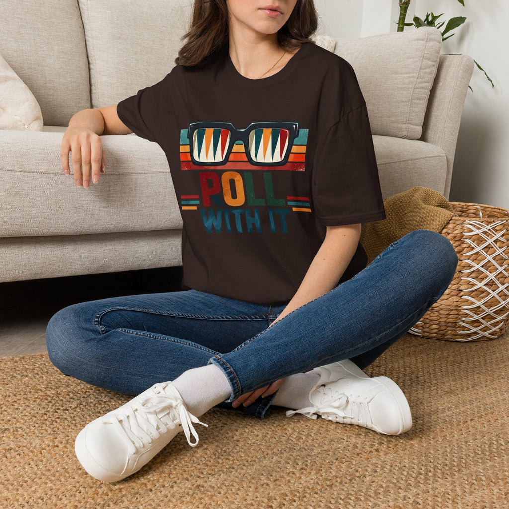 Roll with it 2 T-Shirt — Retro Summer Vibes Graphic Tee