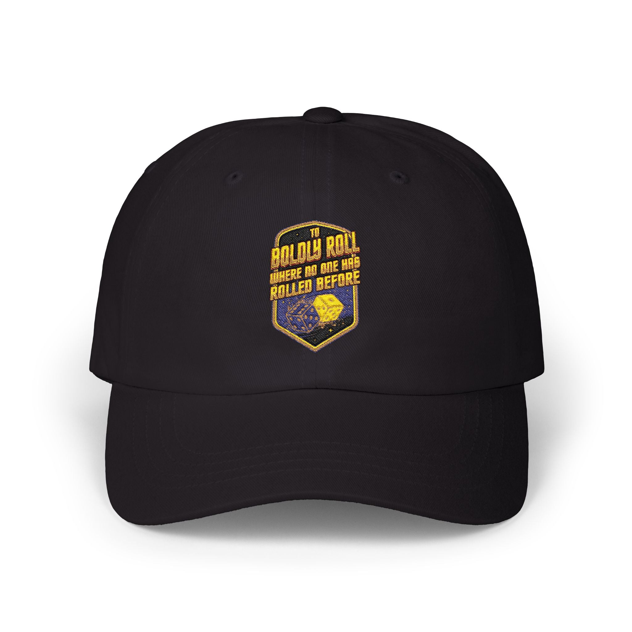 To  Boldly Roll Where No One Has Rolled Before Baseball Hat