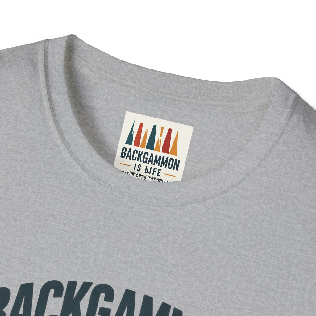 Backgammon Cheaper Than Therapy T-Shirt – Retro Sunset Board Game Tee