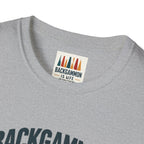 Backgammon Cheaper Than Therapy T-Shirt – Retro Sunset Board Game Tee
