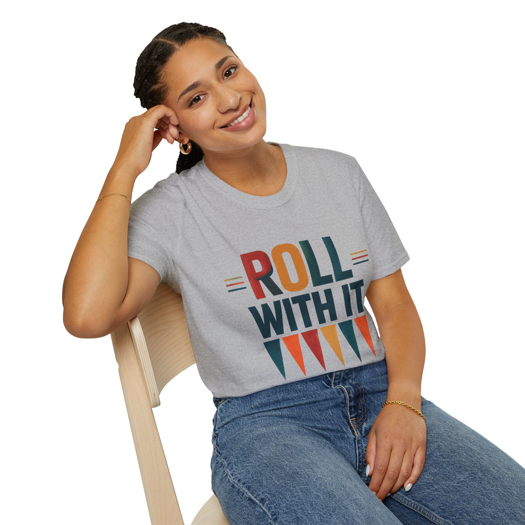 Roll With It T-Shirt — Retro Graphic Tee