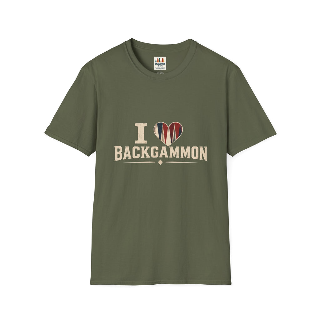 i love backgammon T-Shirt