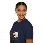 Cats, Coffee & Backgammon 2 T-Shirt — Retro Cat Lover Tee