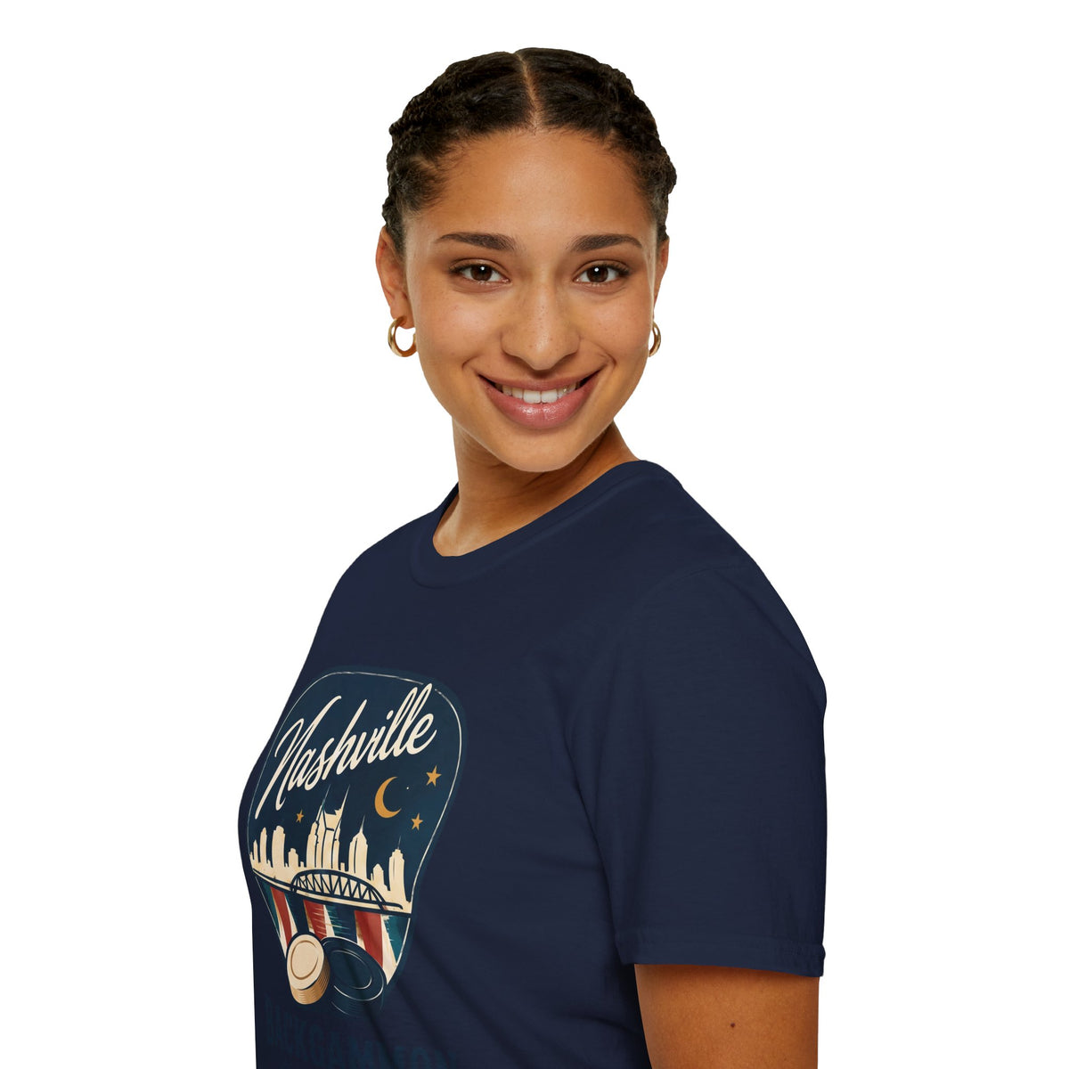 Nashville and Backgammon 2 T-Shirt — "Always a Good Idea" Vintage City Game Tee