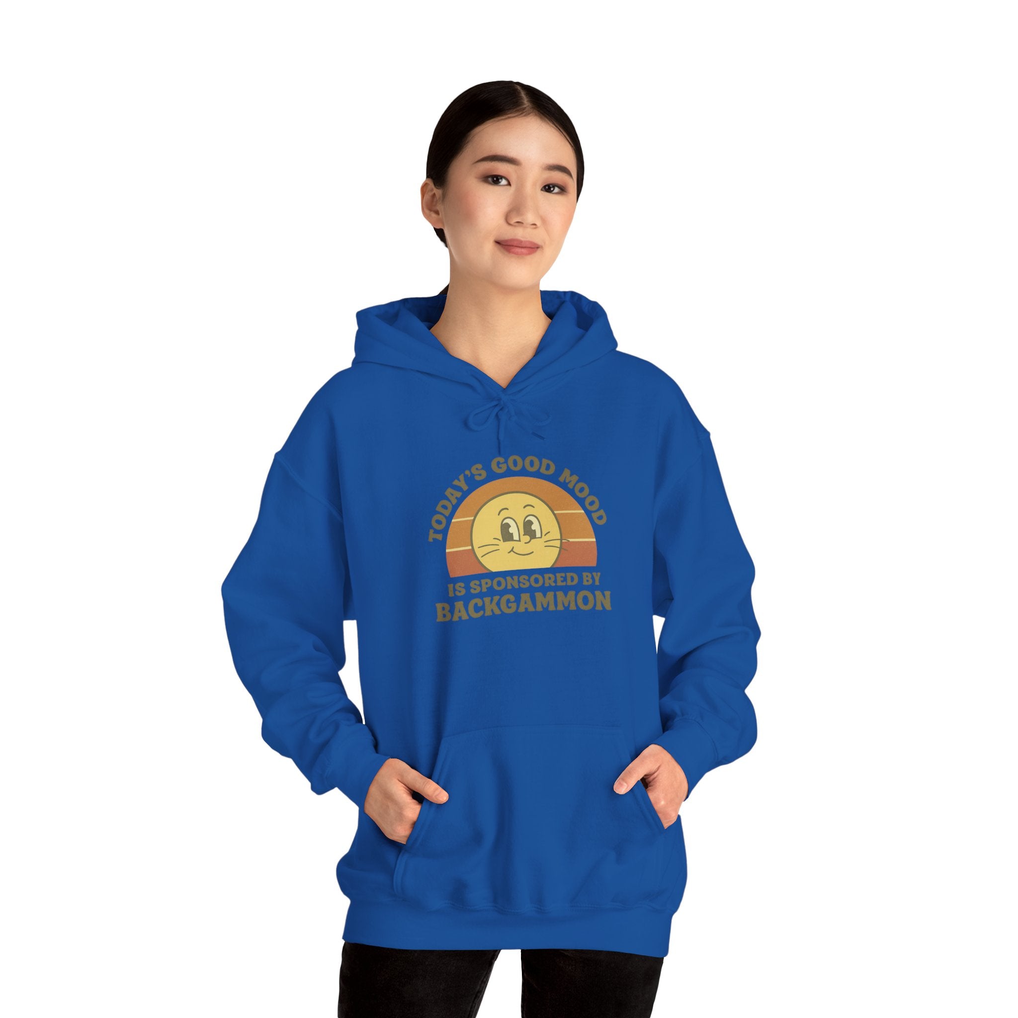 Today’s Good Mood Is Sponsored By Backgammon Unisex Heavy Blend™ Hooded Sweatshirt
