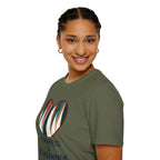 Backgammon Heart T-Shirt — "Kindness & Backgammon: Always a Good Move"