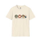 Peace Love and Backgammon 2 T-Shirt