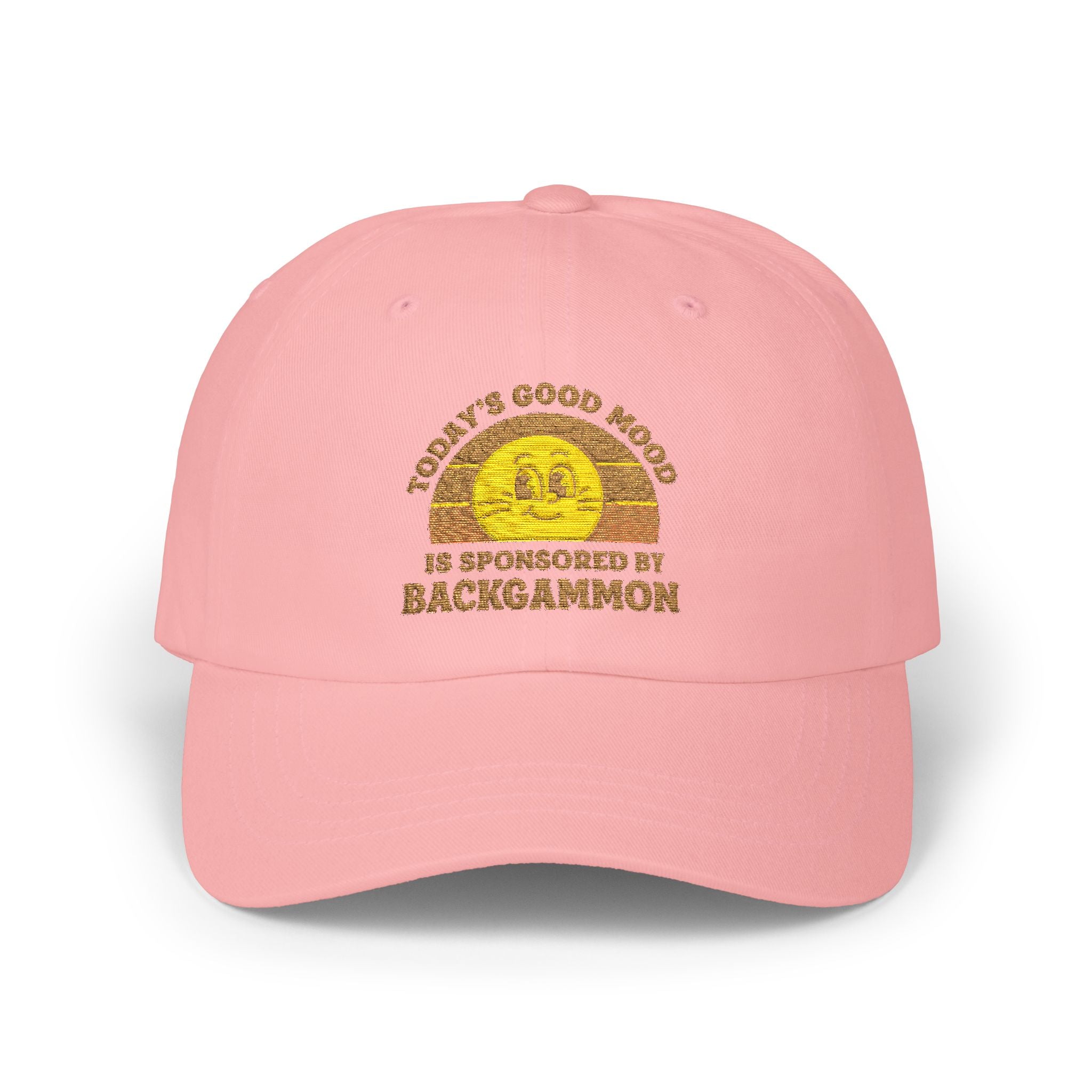 Today’s Good Mood Is Sponsored By Backgammon Embroidered cap
