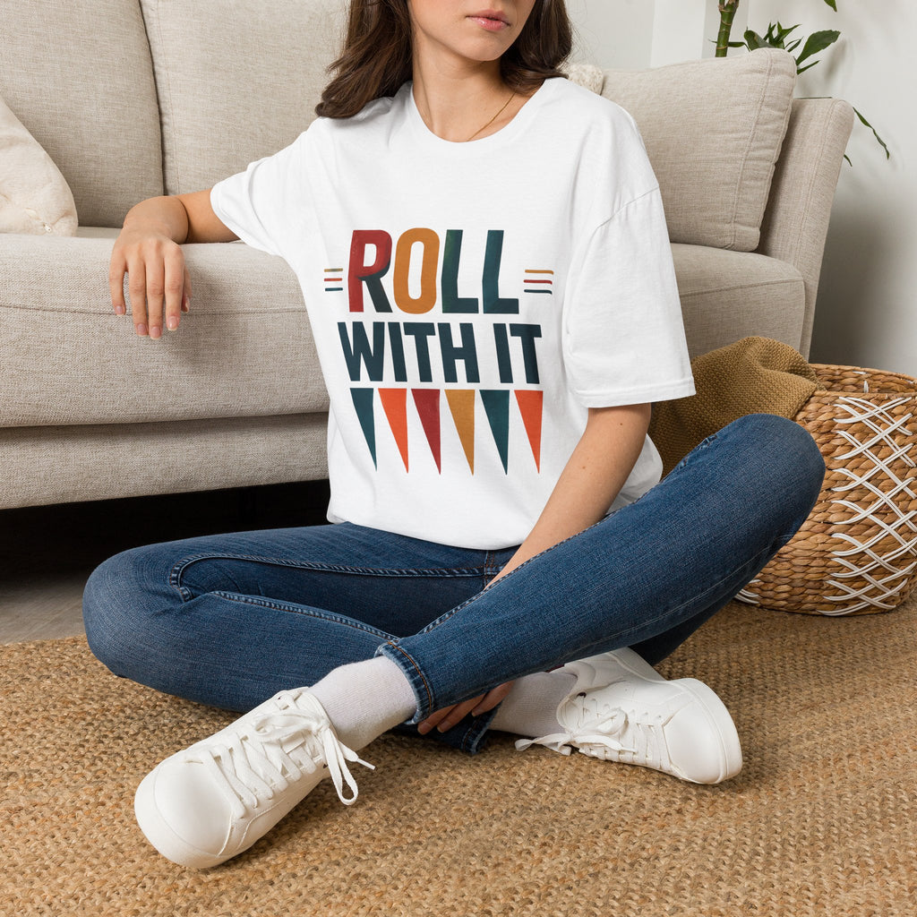 Roll With It T-Shirt — Retro Graphic Tee