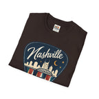 Nashville and Backgammon 2 T-Shirt — "Always a Good Idea" Vintage City Game Tee