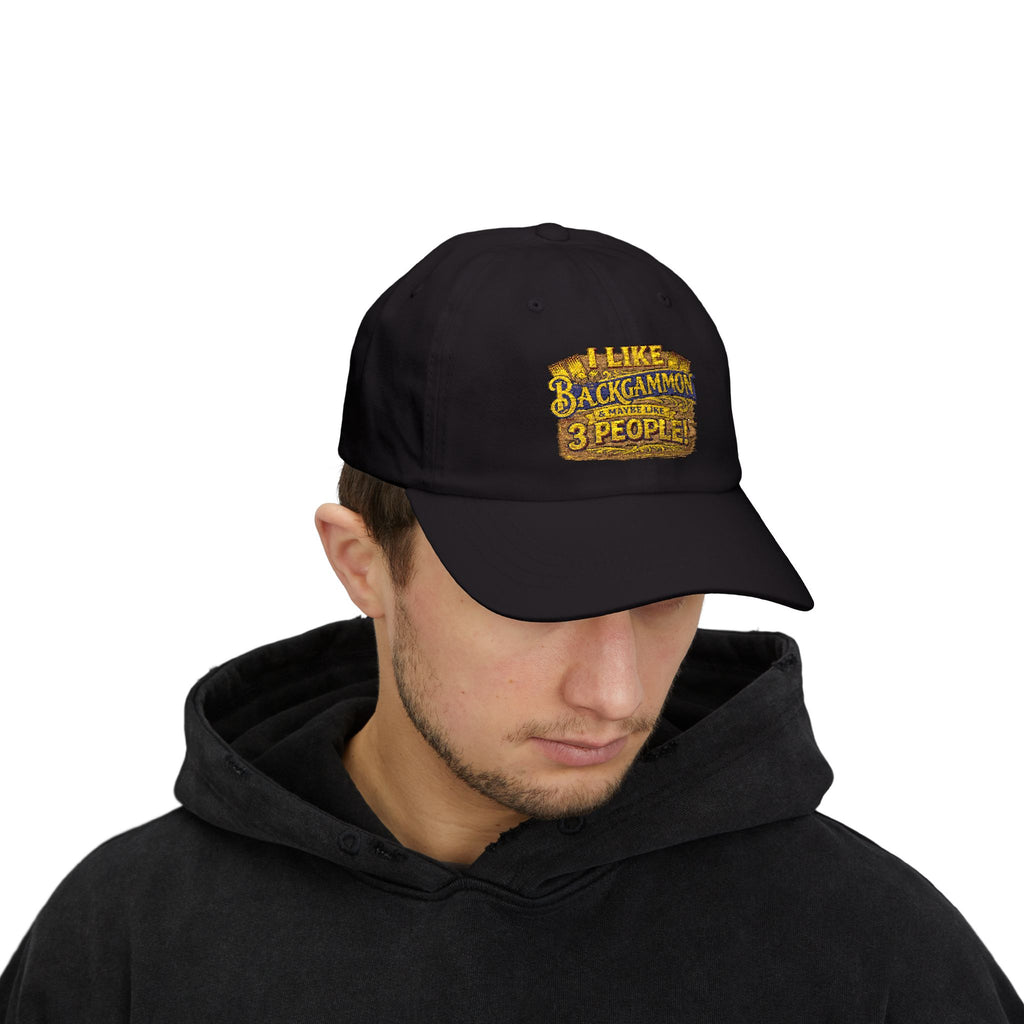I Like Backgammon & Maybe Like 3 People Dad Cap