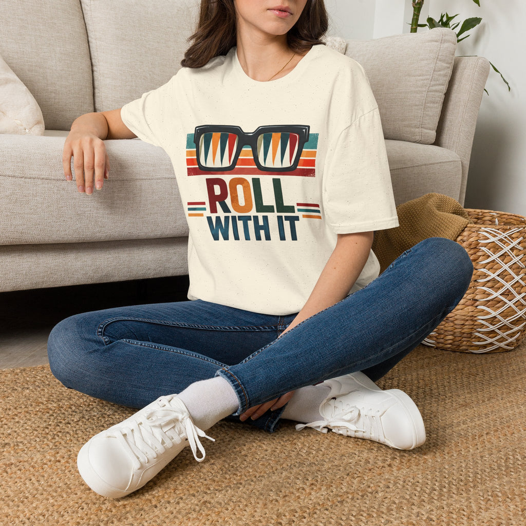 Roll with it 2 T-Shirt — Retro Summer Vibes Graphic Tee