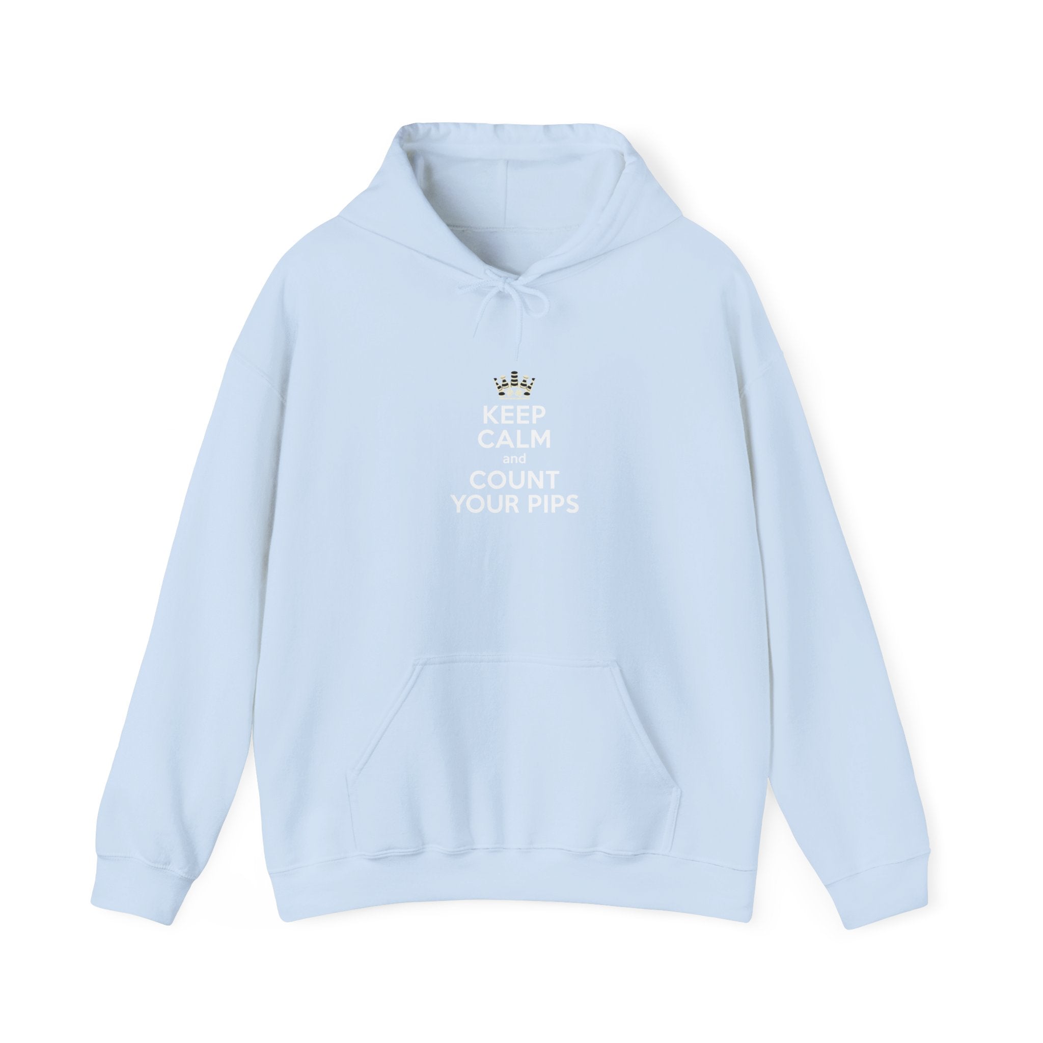 Keep Calm Count Your Pips Unisex Heavy Blend™ Hooded Sweatshirt