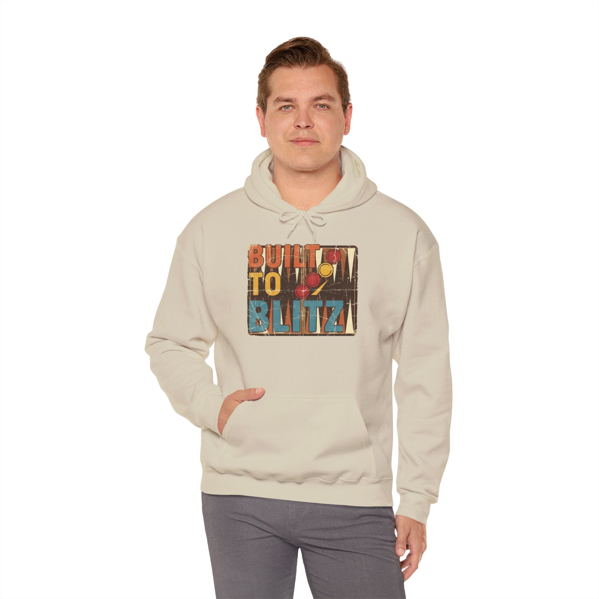 Built To Blitz Unisex Heavy Blend™ Hooded Sweatshirt