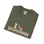 i love backgammon T-Shirt