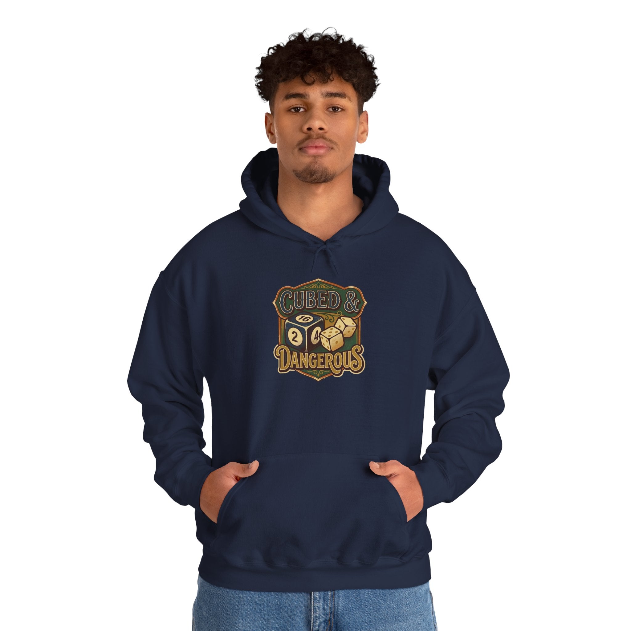 Cubed & Dangerous Unisex Heavy Blend™ Hooded Sweatshirt