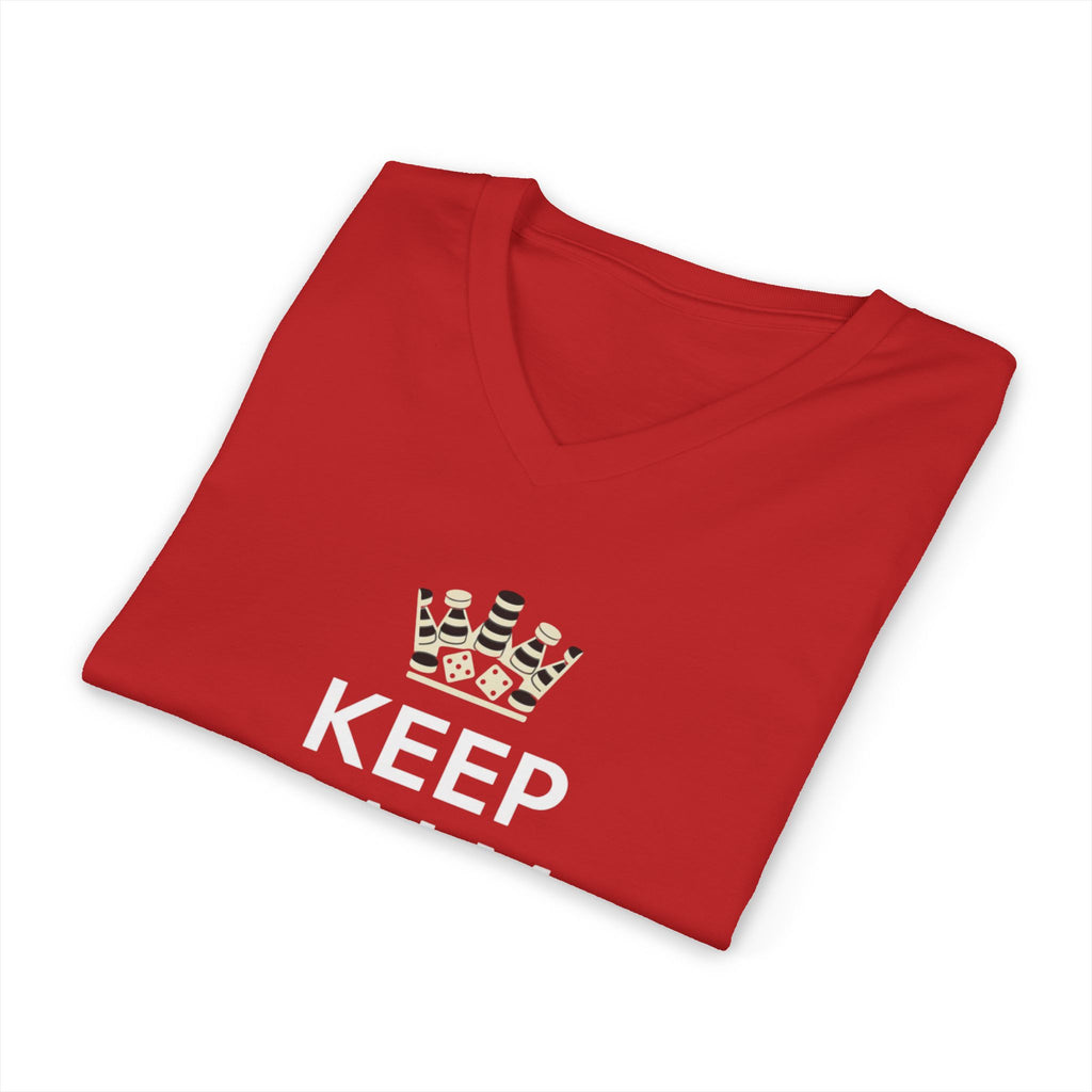 Keep Calm and Count Your Pips V-Neck Tee