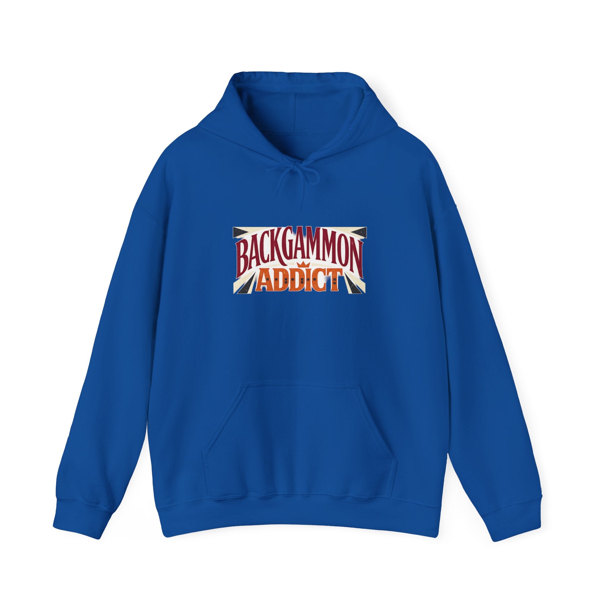 Backgammon Addict Hoodie — Graphic Backgammon Player Pullover