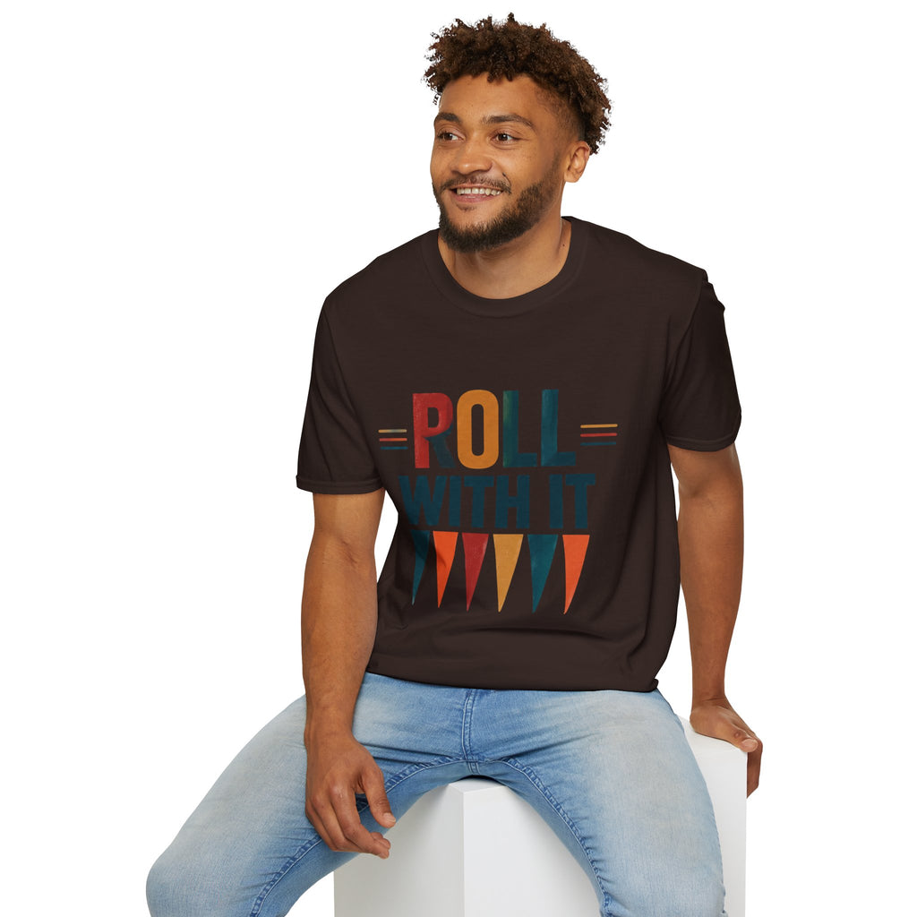 Roll With It T-Shirt — Retro Graphic Tee