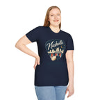 Nashville and Backgammon 2 T-Shirt — "Always a Good Idea" Vintage City Game Tee