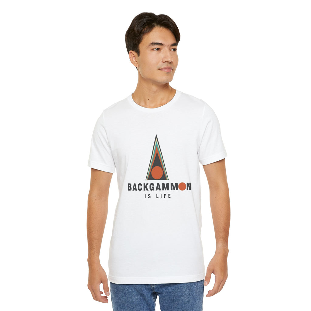 Backgammon Is Life Unisex Jersey T-Shirt