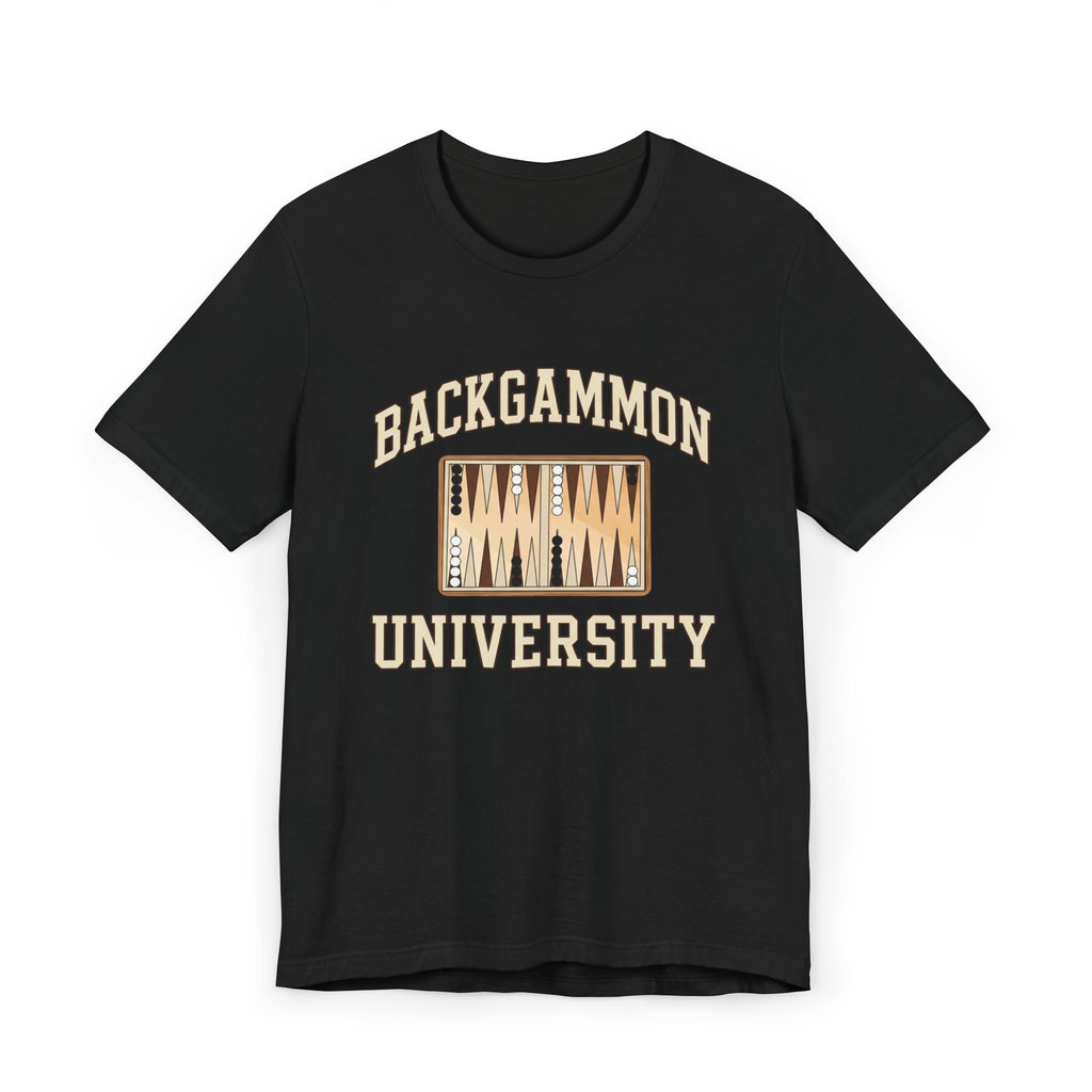 Backgammon University 2 T-Shirt — Vintage Backgammon Board Tee