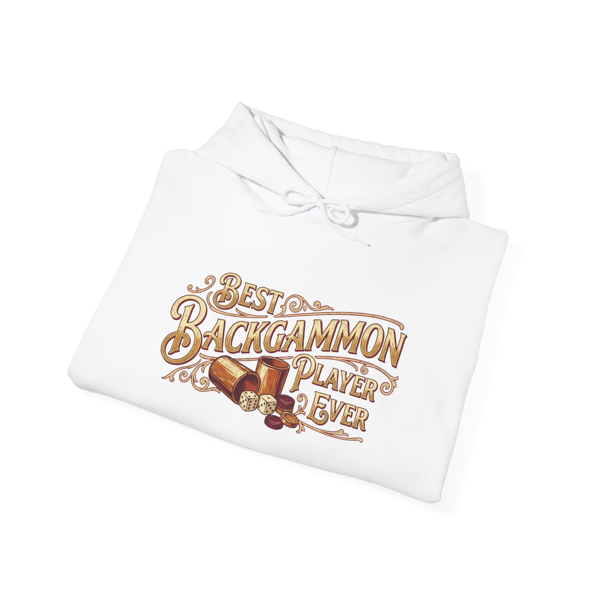 Best Backgammon Player Ever Unisex Heavy Blend™ Hooded Sweatshirt