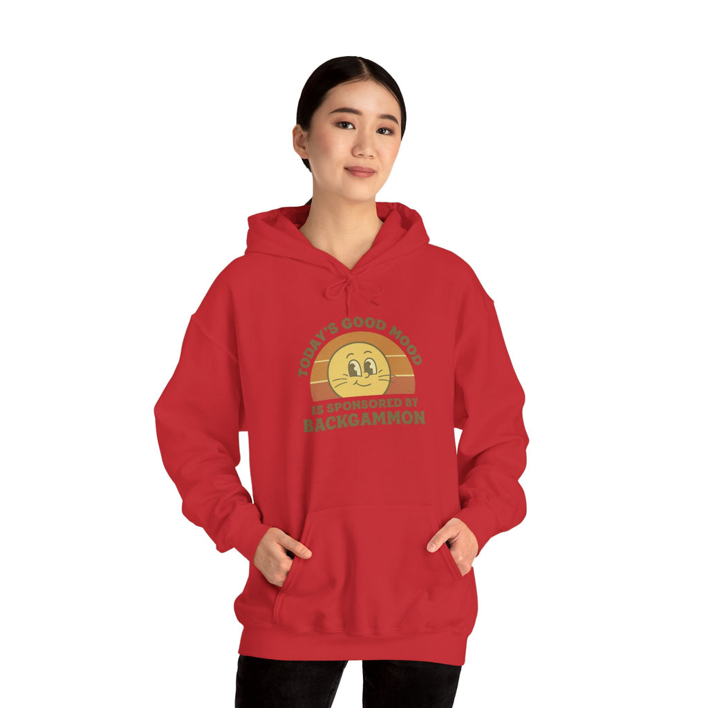 Today’s Good Mood Is Sponsored By Backgammon Unisex Heavy Blend™ Hooded Sweatshirt