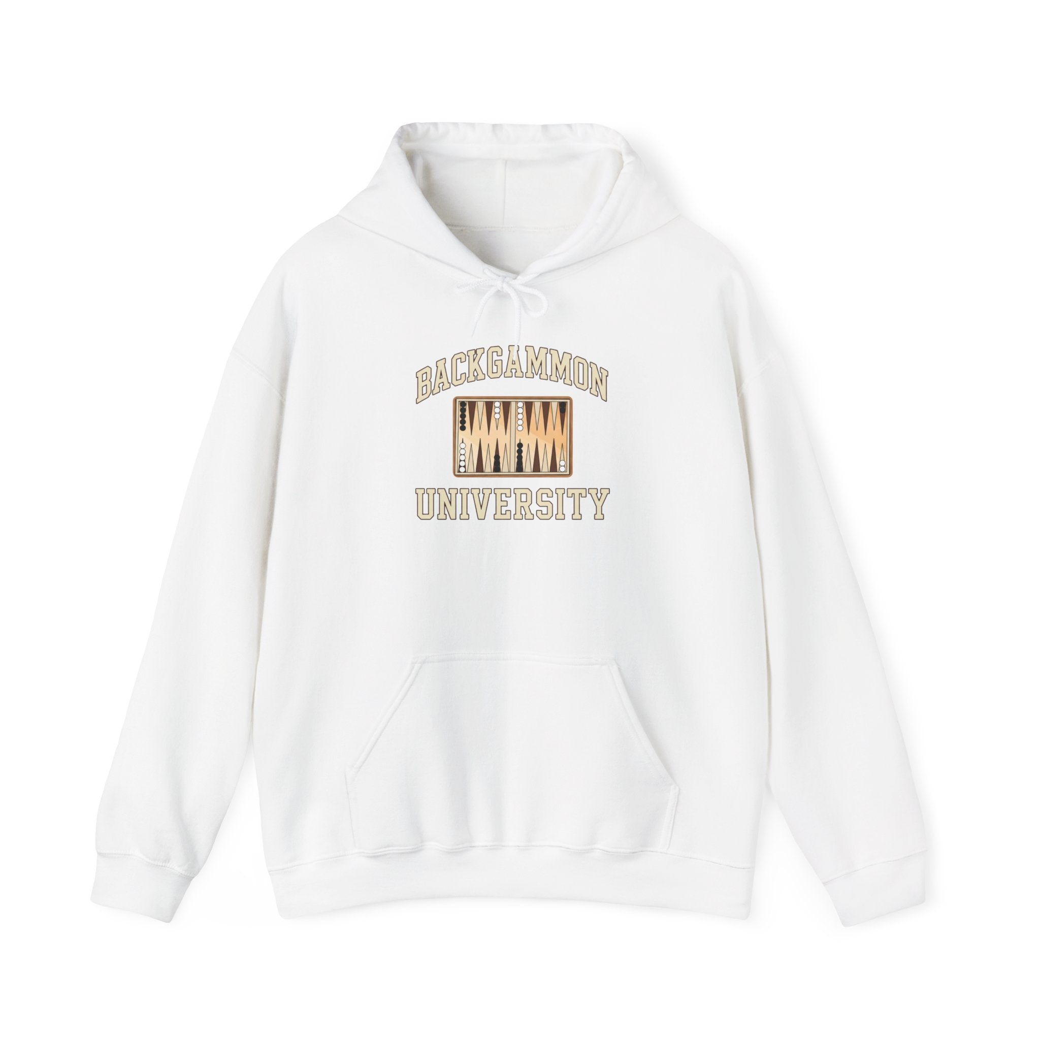 Backgammon University 2 Unisex Heavy Blend™ Hooded Sweatshirt