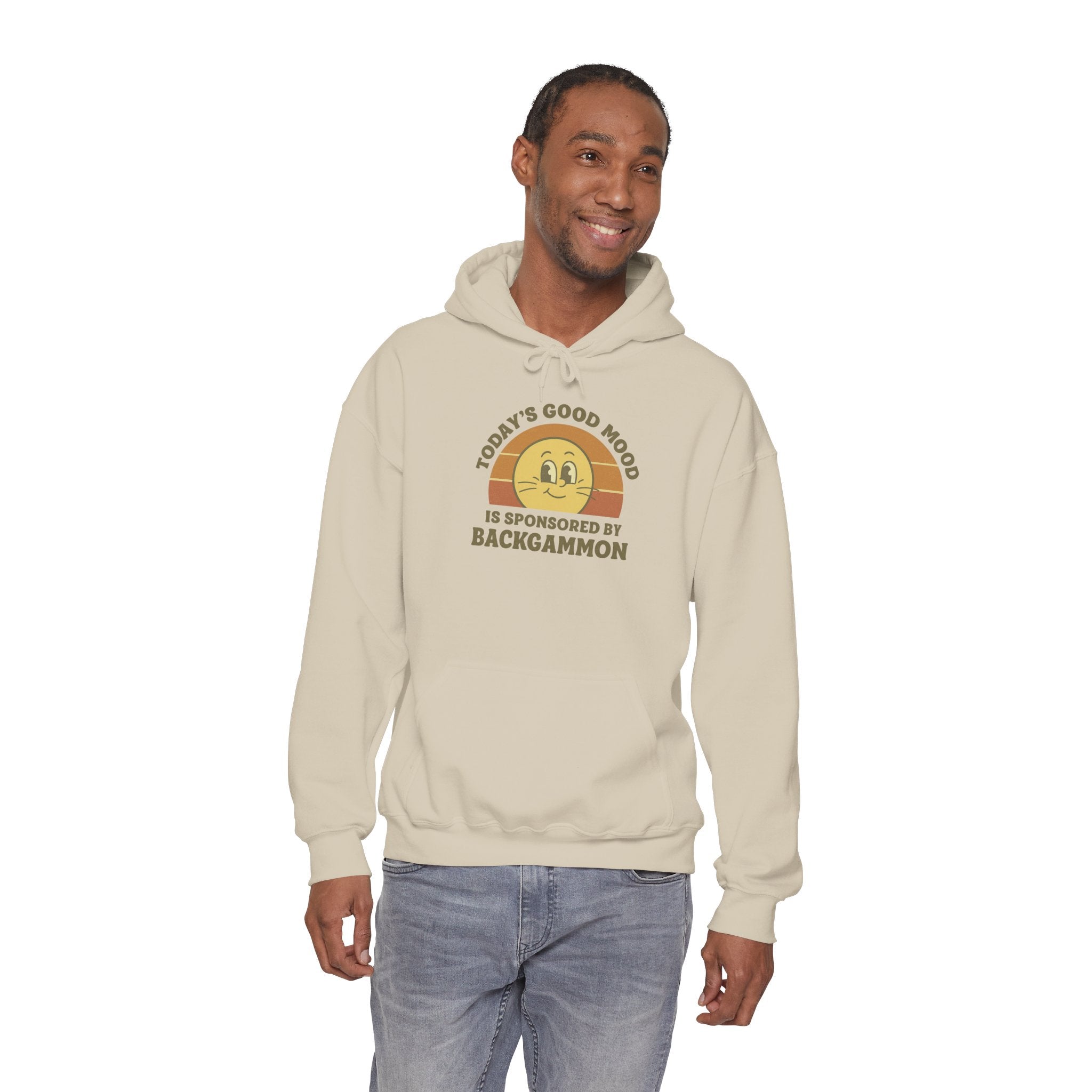 Today’s Good Mood Is Sponsored By Backgammon Unisex Heavy Blend™ Hooded Sweatshirt