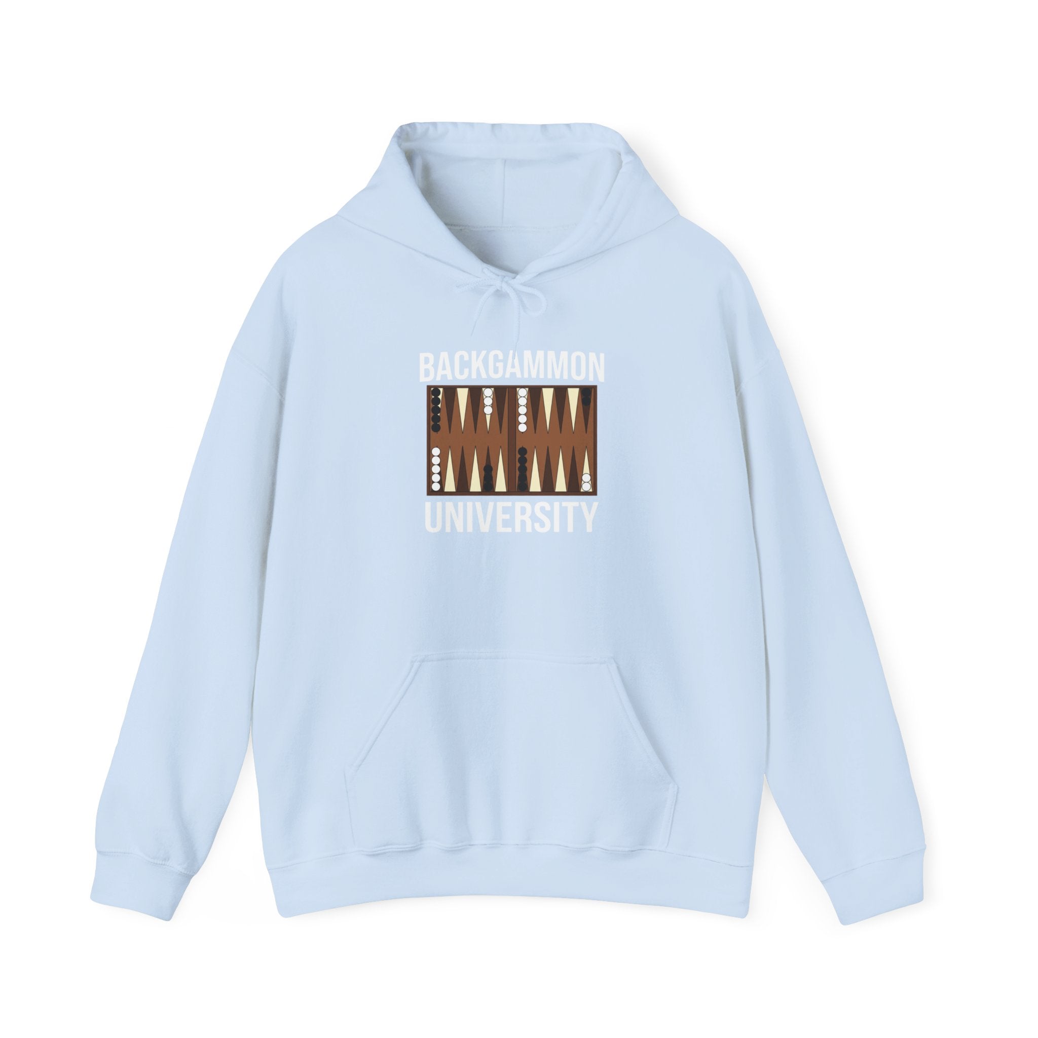 Backgammon University Unisex Heavy Blend™ Hooded Sweatshirt